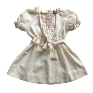 Vintage French 70’s Smocked Summer Dress